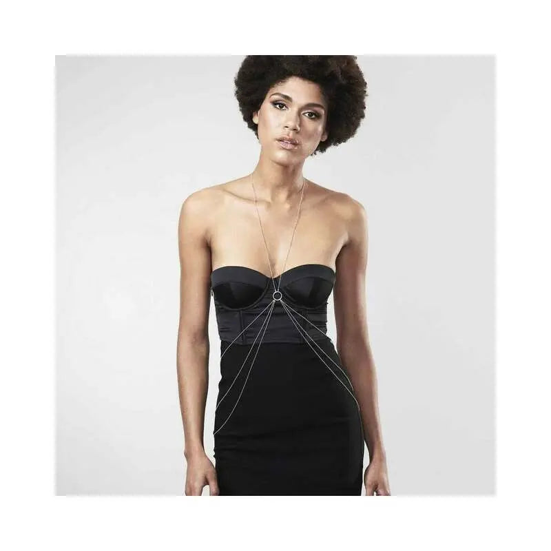 Lingerie - Accessories Bijoux Indiscrets Magnifique 8 Body Chain Silver