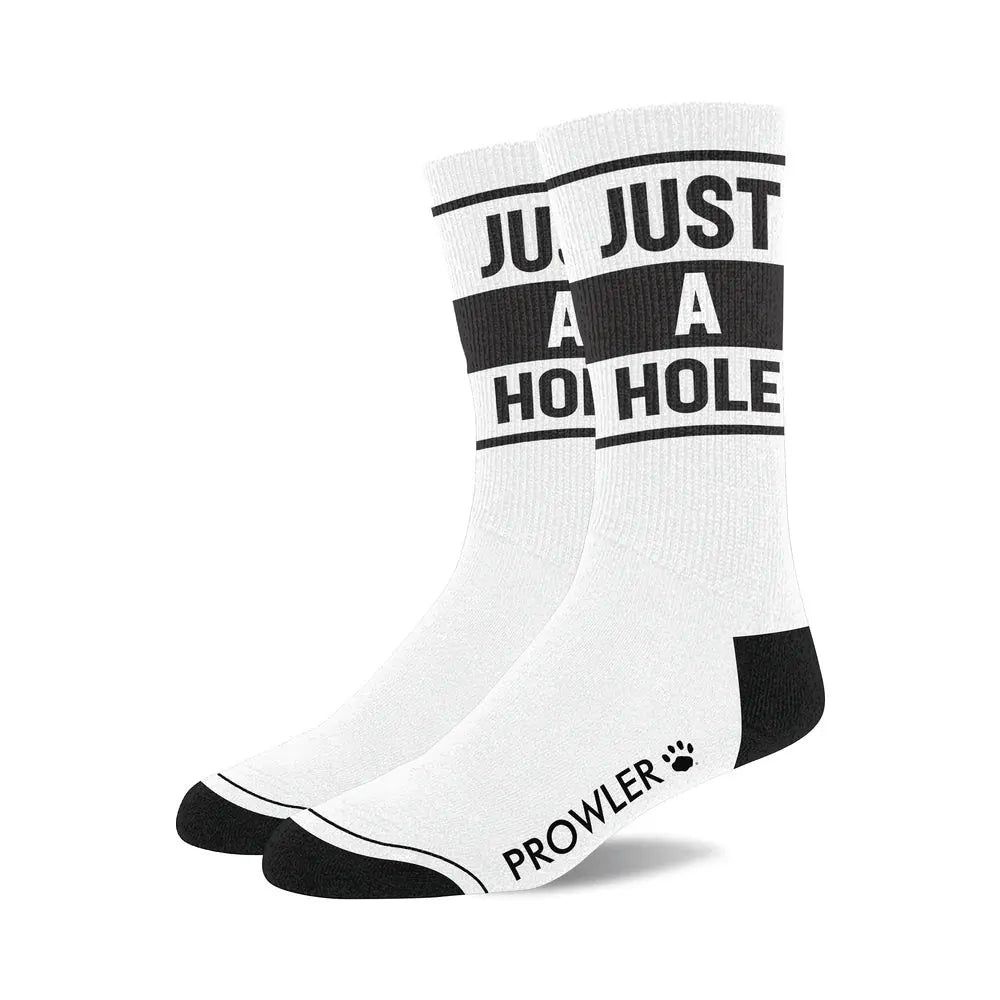 Lingerie - Stockings & Leggings Just A Hole Socks - Objectification Socks Submissive Socks