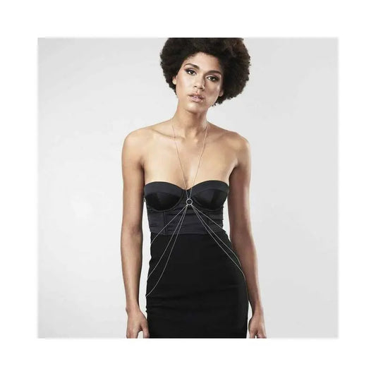 Lingerie - Accessories Bijoux Indiscrets Magnifique 8 Body Chain Silver