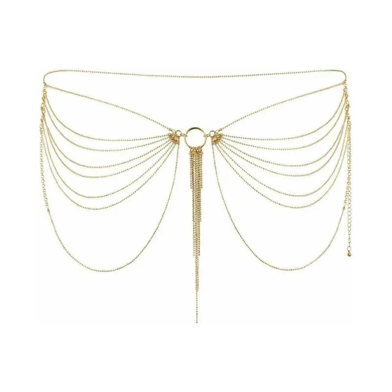 Lingerie - Accessories Bijoux Indiscrets Magnifique Chain Waist Jewelry Gold