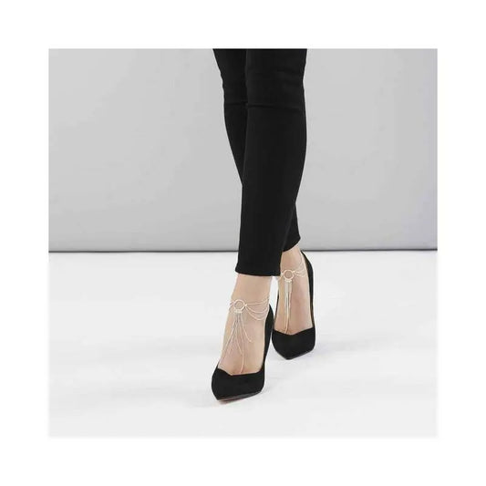 Lingerie - Accessories Bijoux Indiscrets Magnifique Feet Chain Silver