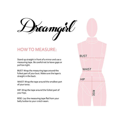 Lingerie - Baby dolls Chemises etc Dreamgirl Lace and Polka Dot Mesh Babydoll and G-String Rose Quartz 2XL