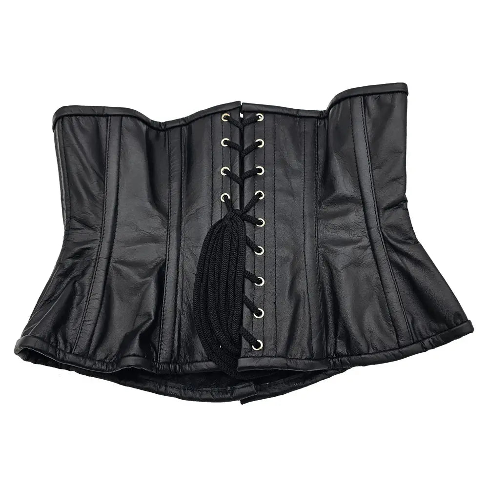 Lingerie - Corsets Rouge Leather Corset Black 3XL/4XL