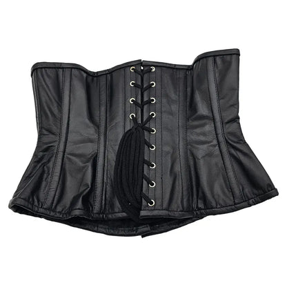 Lingerie - Corsets Rouge Leather Corset Black 3XL/4XL