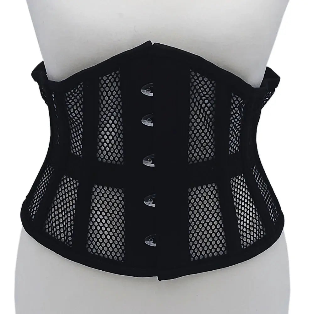 Lingerie - Corsets Rouge Mesh Corset Black 3XL/4XL