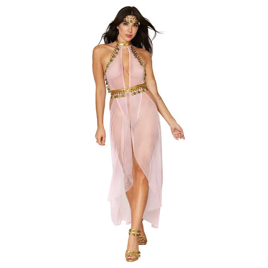 Lingerie - Costumes Dreamgirl Snake Charmer Costume Pink O/S