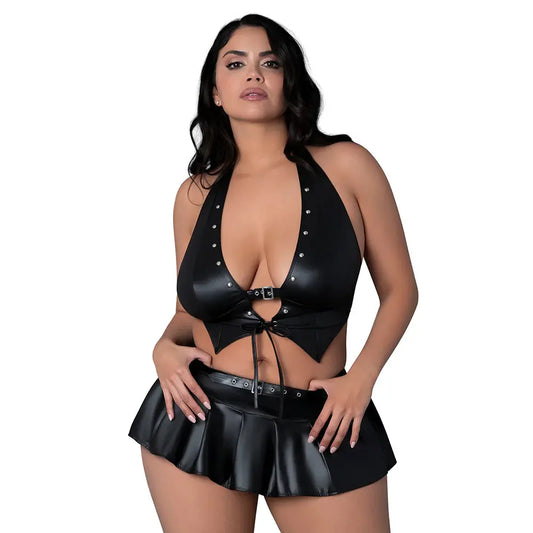 Lingerie - Fetish Wear Lust Fetish Seraphina Black Queen Size