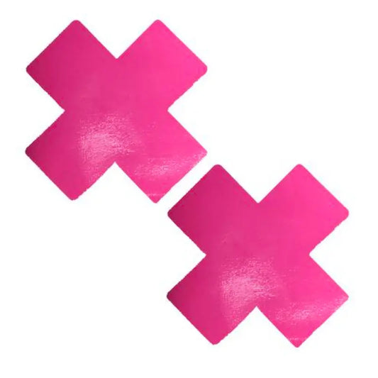 Lingerie - Pasties and Tassels Neva Nude Strawberry Fruitella Wet Vinyl Pink X Factor Pasties