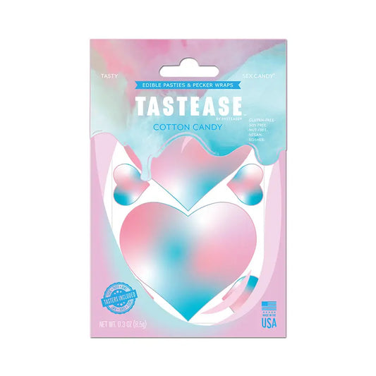 Lingerie - Pasties and Tassels Tastease by Pastease Cotton Candy Edible Pasties & Pecker Wraps